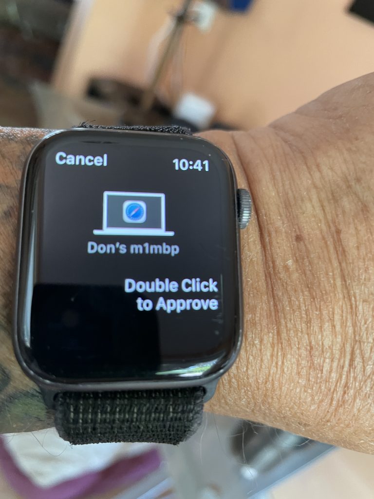 Use Your Apple Watch to Approve Password Requests
