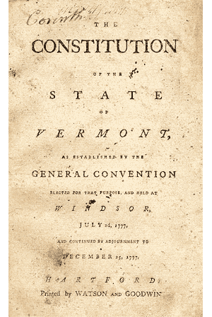 Black History Month – 1977 Vermont Outlaws Slavery