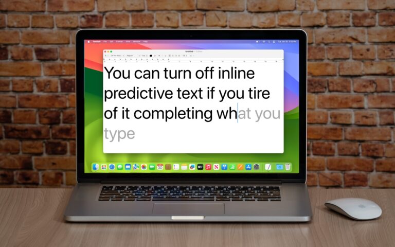 How to Disable Inline Predictive Text Suggestions