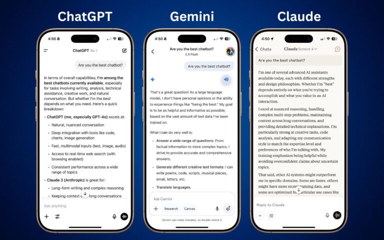 Choosing the Best AI Chatbot for Your Needs