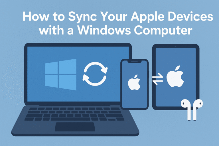How to Sync Your Apple Devices with a Windows Computer